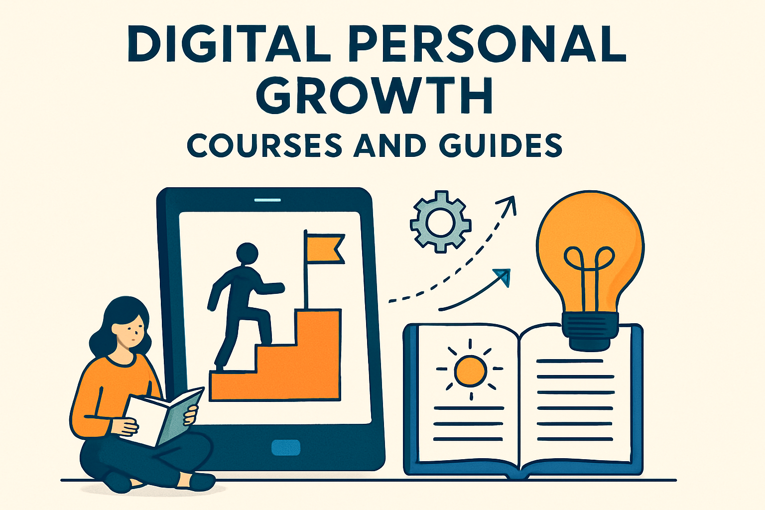 Digital personal growth courses and guides