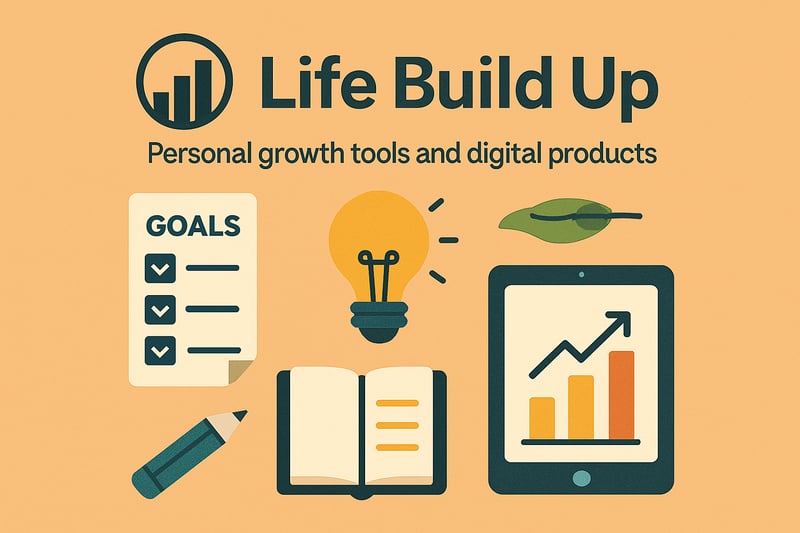 Life Build Up personal growth tools and digital products
